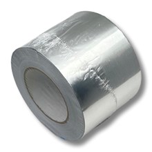 ALU tape HT 350° breedte 100 mm. lengte 50m. dikte 50 µm